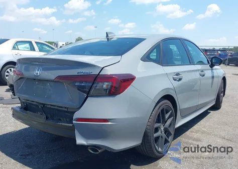 2025 Honda Civic Sport из США, поврежденный, VIN 2HGFE2F52SH575453